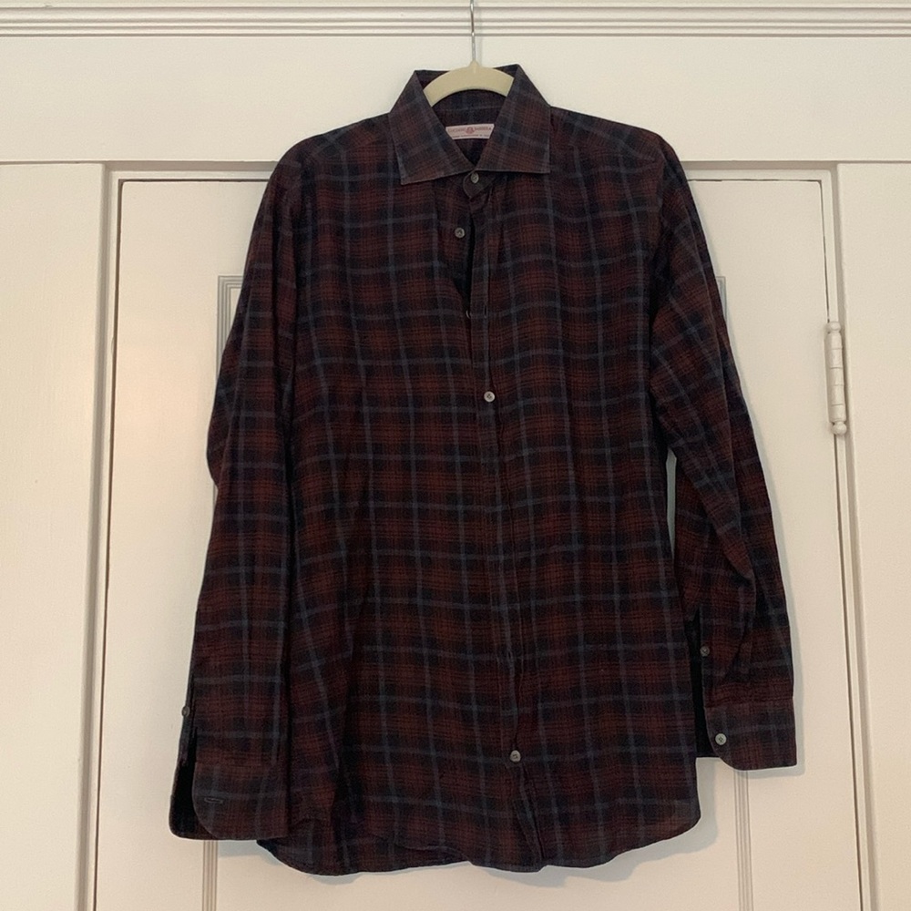 Luciano Barbera cotton sport shirt